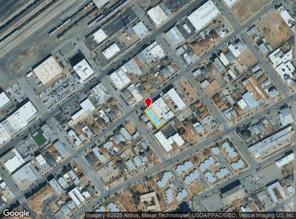 1204 Myrtle Ave, El Paso, TX Parcel Map