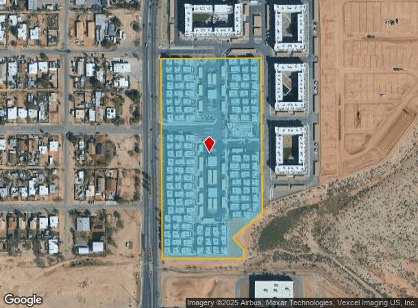 2805 S Park Ave, Tucson, AZ Parcel Map