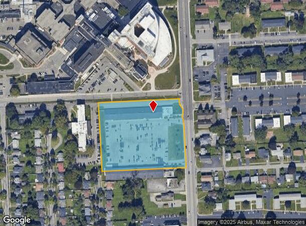 1341 Portland Ave, Rochester, NY Parcel Map