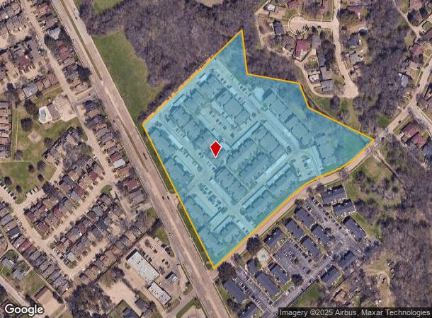  5118 Broadway Blvd, Garland, TX Parcel Map