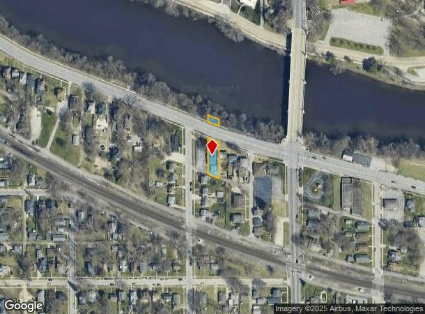  1432 Lincoln Way E, South Bend, IN Parcel Map