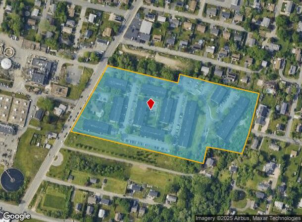 2000 Bay St, Fall River, MA Parcel Map