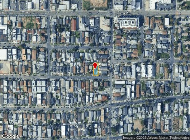  1261 W 35Th Pl, Los Angeles, CA Parcel Map