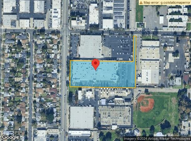  2130 N Hollywood Way, Burbank, CA Parcel Map