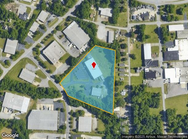 621 Southwest St, High Point, NC Parcel Map