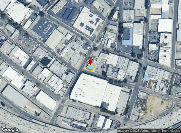  1422 Hooper Ave, Los Angeles, CA Parcel Map