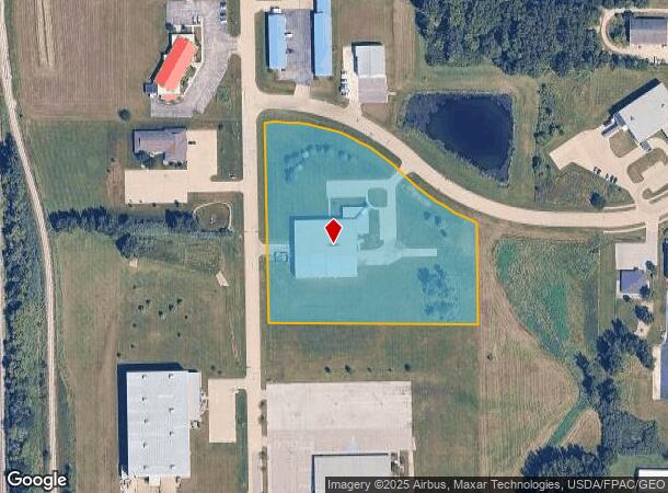 701 Technology Pl, Waverly, IA Parcel Map