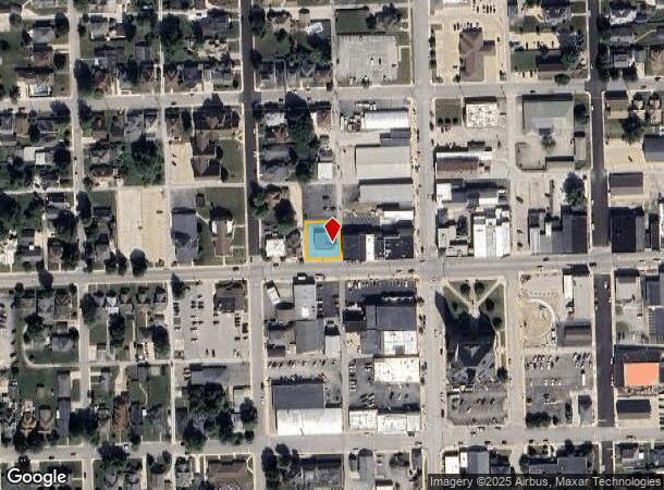  122 W Jefferson St, Tipton, IN Parcel Map