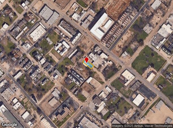  1528 Seegar St, Dallas, TX Parcel Map