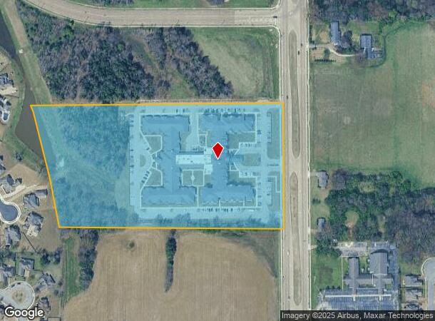 691 S Byhalia Rd, Collierville, TN Parcel Map