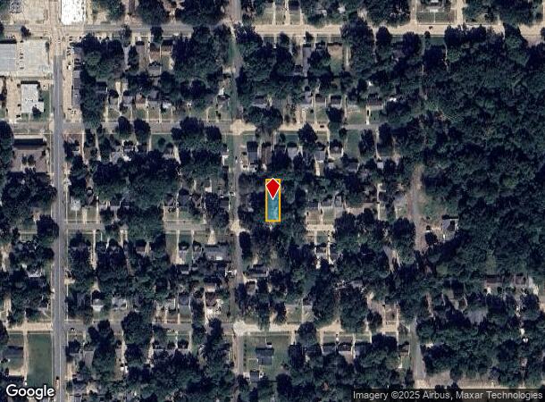 108 E College St, Shreveport, LA Parcel Map