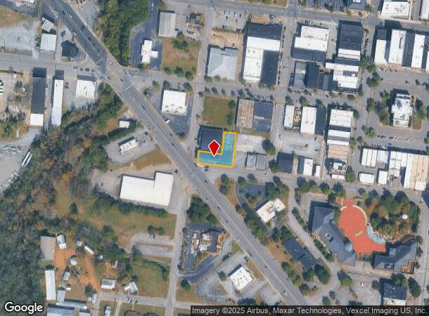  133 S Front St, Murfreesboro, TN Parcel Map