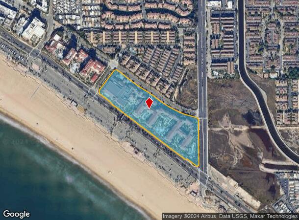  21500 Pacific Coast Hwy, Huntington Beach, CA Parcel Map