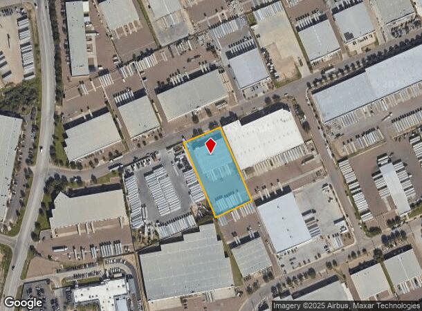  809 Hallmark Dr, Laredo, TX Parcel Map