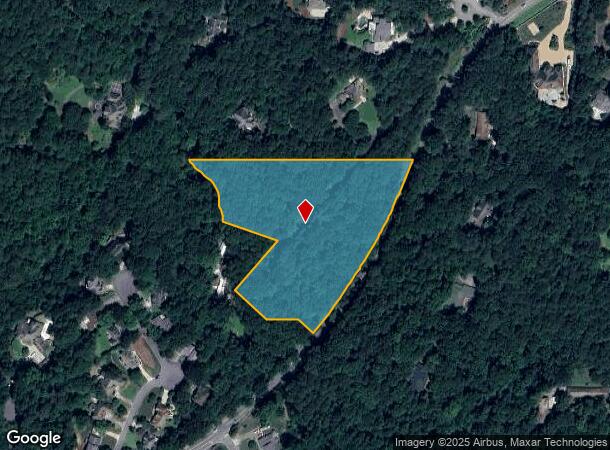  Jones Rd, Roswell, GA Parcel Map