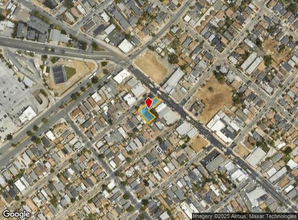  2770 74Th Ave, Oakland, CA Parcel Map