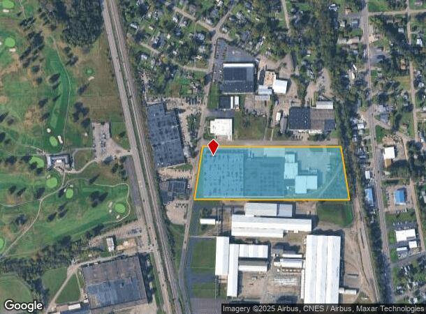 340 Upper Oakwood Ave, Elmira, NY Parcel Map