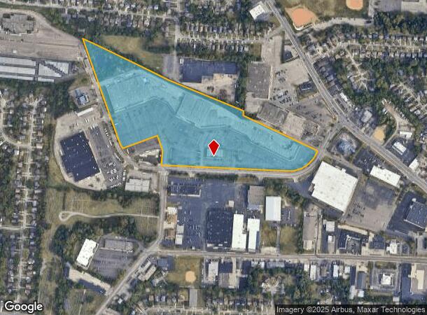 5098 Glencrossing Way, Cincinnati, OH Parcel Map