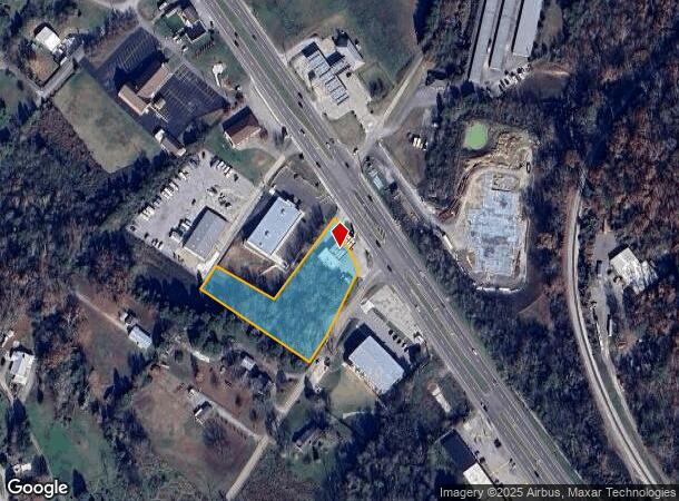  8929 Oak Ridge Hwy, Knoxville, TN Parcel Map