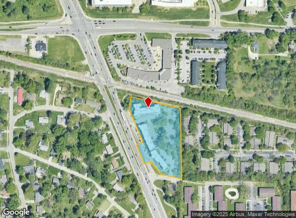 2539 E Eastgate Ln, Bloomington, IN Parcel Map