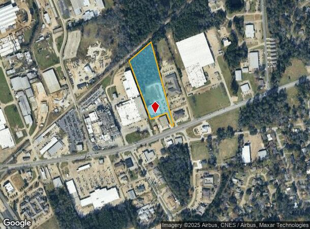 1604 W Frank Ave, Lufkin, TX Parcel Map