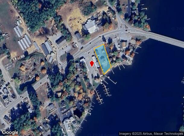  1007 Laconia Rd, Tilton, NH Parcel Map