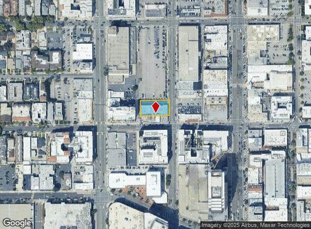  213 N Orange St, Glendale, CA Parcel Map