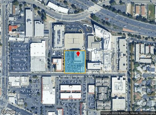  18365 Clark St, Tarzana, CA Parcel Map