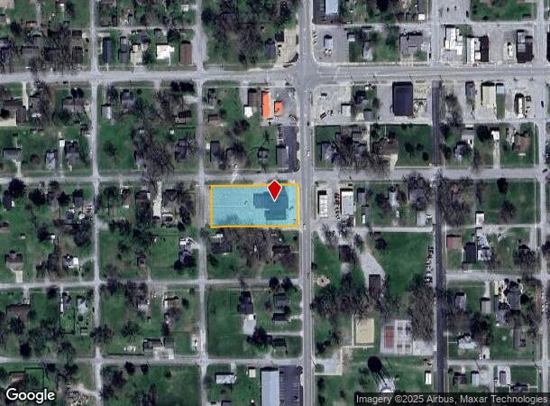 201 S Park St, Sesser, IL Parcel Map