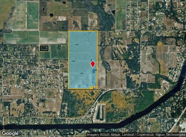 3250 N River Rd, Labelle, FL Parcel Map
