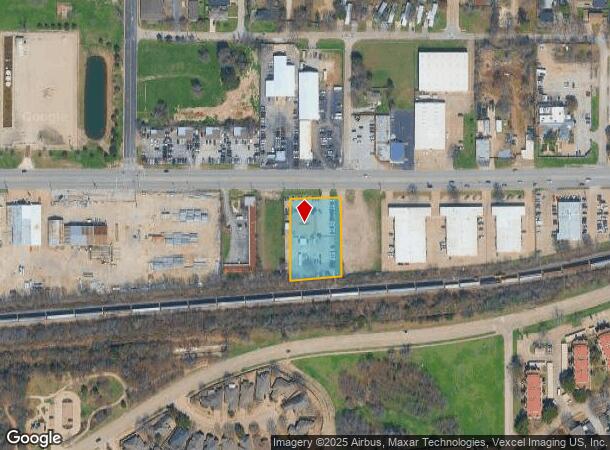 1900 W Division St, Arlington, TX Parcel Map