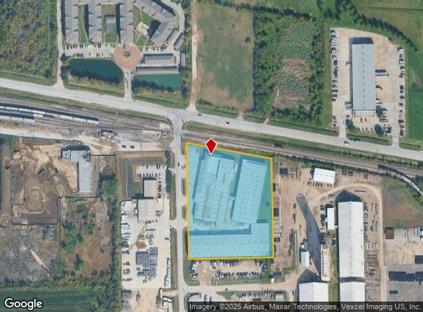 5236 Fidelity St, Houston, TX Parcel Map