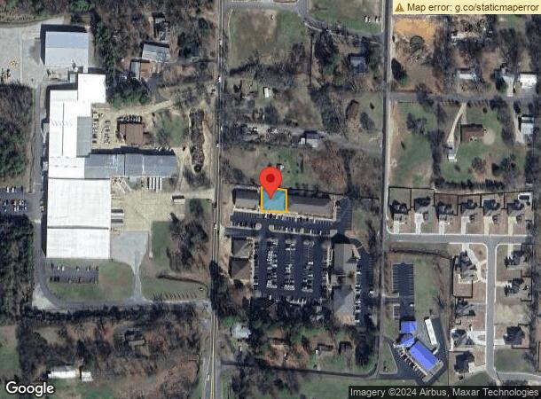  307 Carpenter Dam Rd, Hot Springs National Park, AR Parcel Map