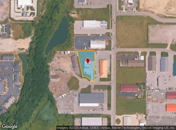 386 E 111Th Ct, Crown Point, IN Parcel Map