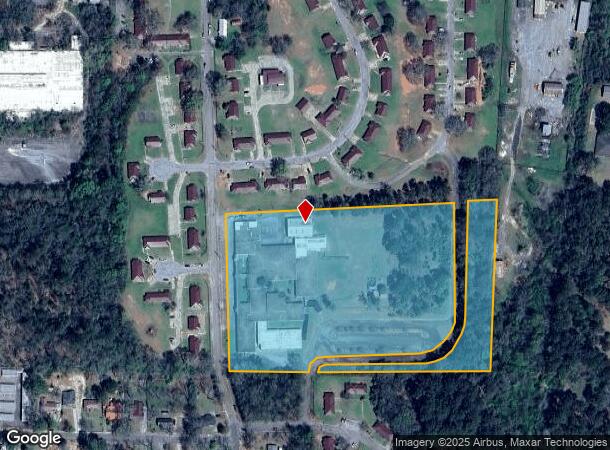  Cherokee St, Americus, GA Parcel Map