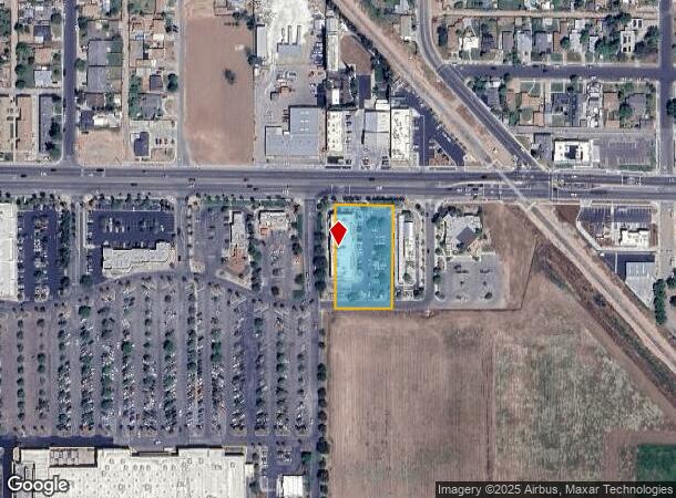  450 W El Monte Way, Dinuba, CA Parcel Map