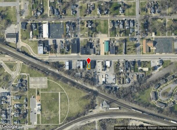 1140 W Western Ave, South Bend, IN Parcel Map
