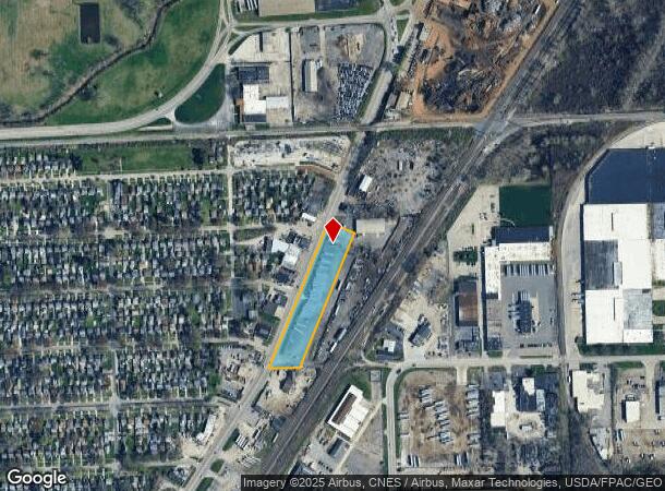  4808 N Detroit Ave, Toledo, OH Parcel Map