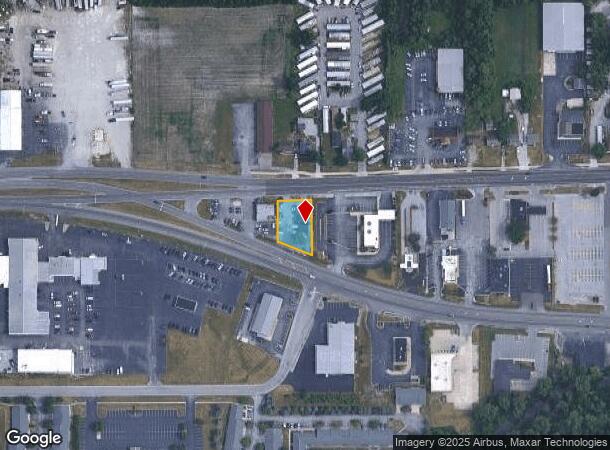  435 Lincoln Hwy W, New Haven, IN Parcel Map