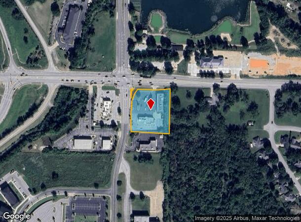  105 S Dixieland St, Lowell, AR Parcel Map