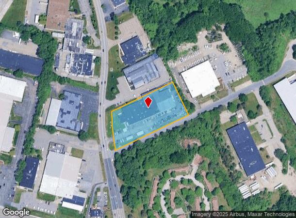 700 Plantation St, Worcester, MA Parcel Map