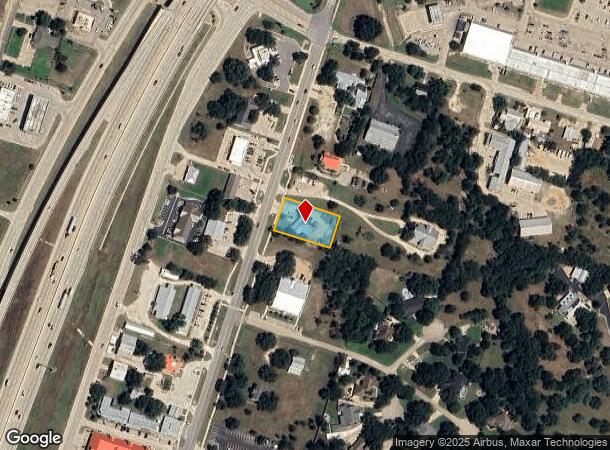  831 N Main St, Salado, TX Parcel Map