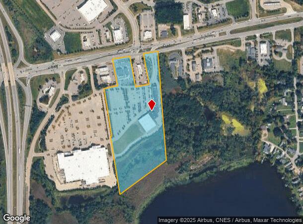 10490 Highland Rd, Hartland, MI Parcel Map