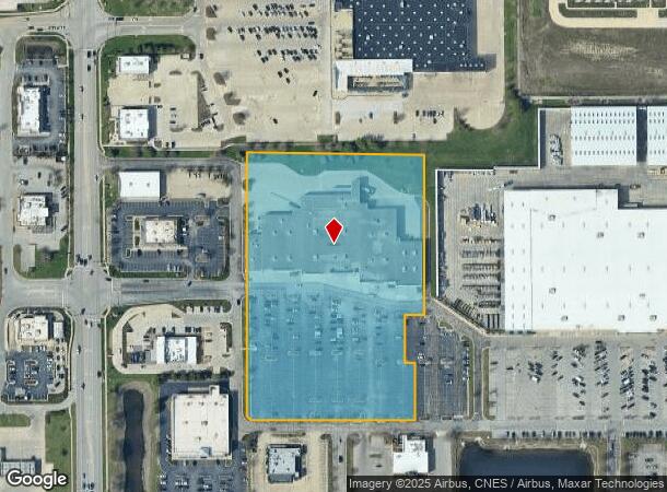 712 W Town Center Blvd, Champaign, IL Parcel Map