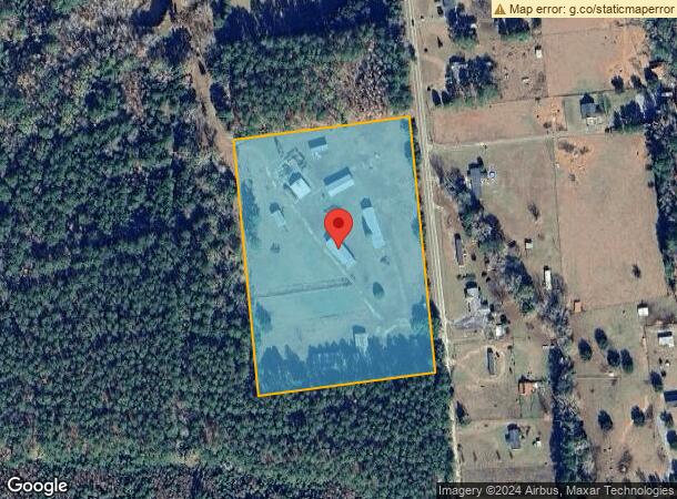  2813 Bama Rd, Cottageville, SC Parcel Map