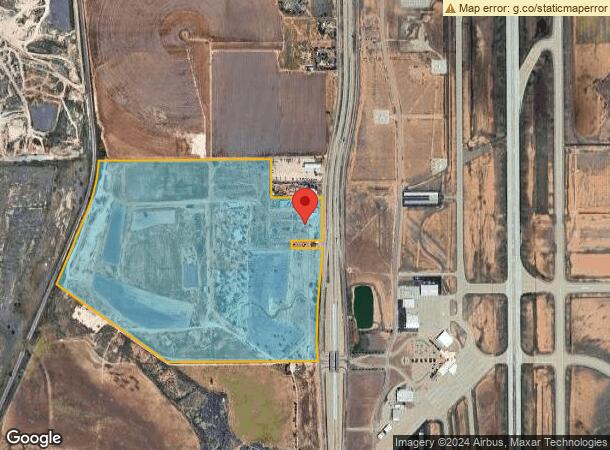  6709 N Interstate 27, Lubbock, TX Parcel Map