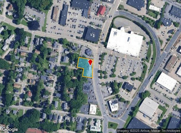  419 Grove St, Worcester, MA Parcel Map