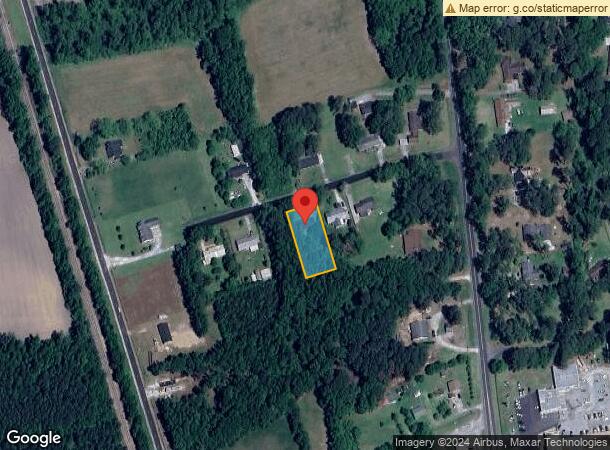  125 Hunter St, Wallace, NC Parcel Map