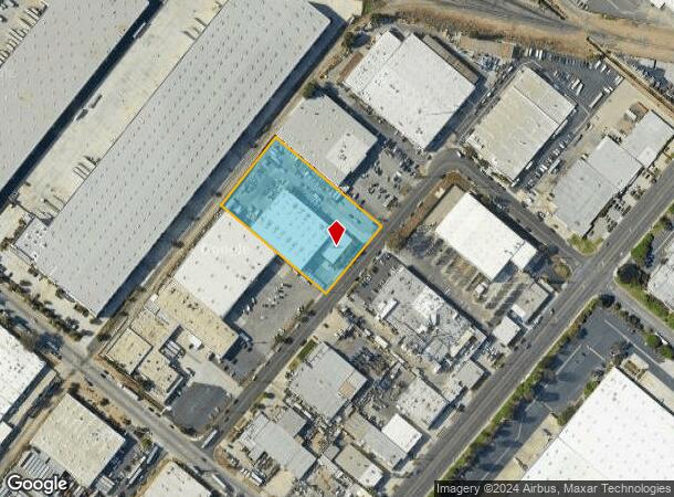  9445 Ann St, Santa Fe Springs, CA Parcel Map