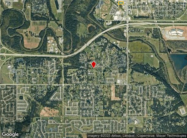  625 W Beaver St, Jenks, OK Parcel Map